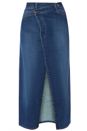 Spódnica jeansowa z wycięciem, zdjęcie 1 Spódnica jeansowa z wycięciem od Stella McCartney
